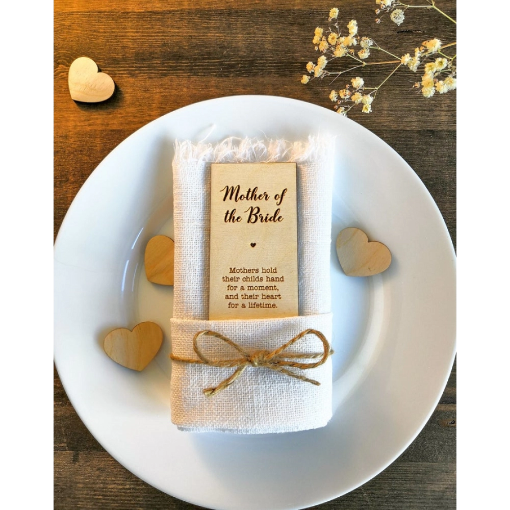 Wooden Rectangular Anniversary Celebration Party VIP Seat Card And Bridesmaid Seat Wooden Rectangular Anniversary Celebration Party VIP Seat Card And Bridesmaid Seat