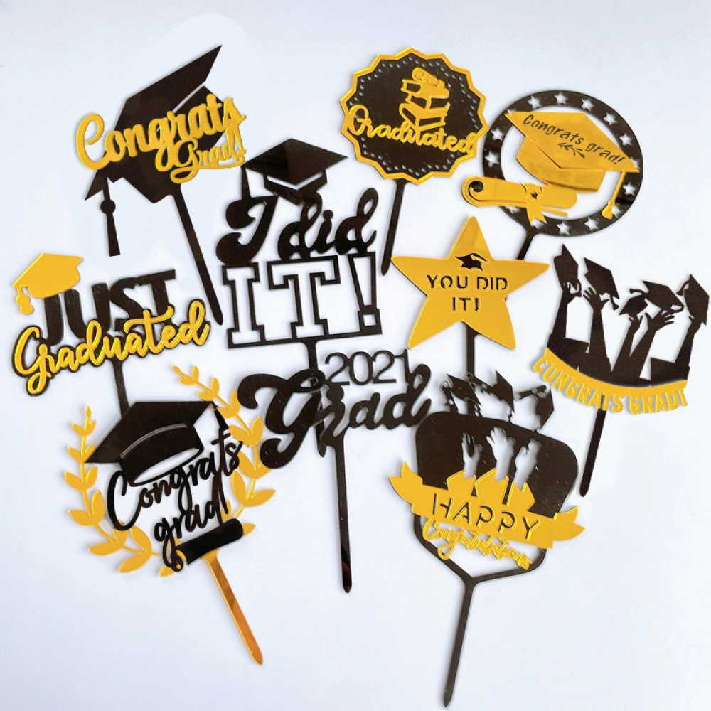 Cake Topper Acrylic You Did It Congrats Grad Cake Topper for Graduations College Celebrate Party Cake Decorations Cake Topper Acrylic You Did It Congrats Grad Cake Topper for Graduations College Celebrate Party Cake Decorations