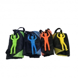 1Pc Hand Throwing Parachute Kids Outdoor Funny Toys Fly Parachute Sport With Mini Soldier Toys For Children